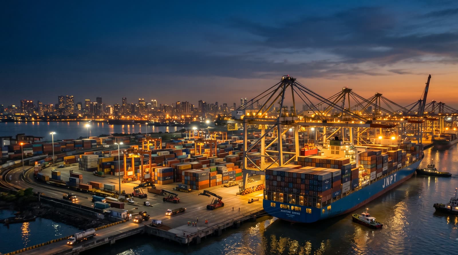 Container terminal and freight infrastructure
